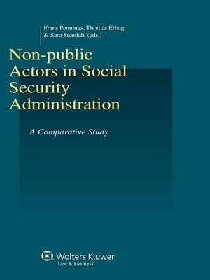 cover image of Non-public Actors in Social Security Administration